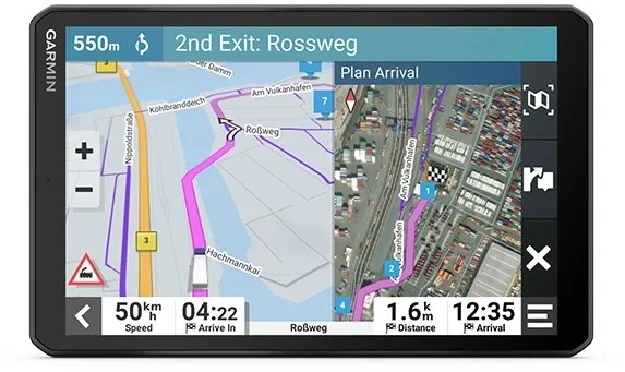 Garmin dezl LGV810, 8" GPS navigácia pre nákladné vozidlá, s funkciou Live Traffic
