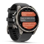 Garmin fenix 8 Pro – 47 mm, AMOLED Saphire,Titanium, černá
