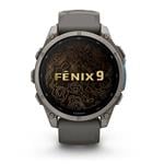 Garmin fenix® 9 – 47 mm, AMOLED, Titanium - Pebble Gray