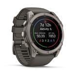 Garmin fenix® 9 – 51 mm, AMOLED, Titanium - Pebble Gray