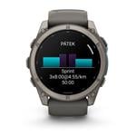 Garmin fenix® 9 – 51 mm, AMOLED, Titanium - Pebble Gray