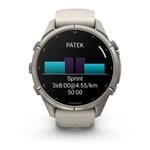Garmin fenix® 9 Pro – 43 mm, AMOLED, Titanium - Fog Gray
