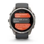 Garmin fenix® 9 Pro – inReach 51 mm, AMOLED, Titanium - Graphite Black