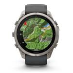 Garmin fenix® 9 Pro – inReach 51 mm, AMOLED, Titanium - Graphite Black