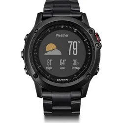 Garmin fenix3 Sapphire Titanium Optic, DLC Band