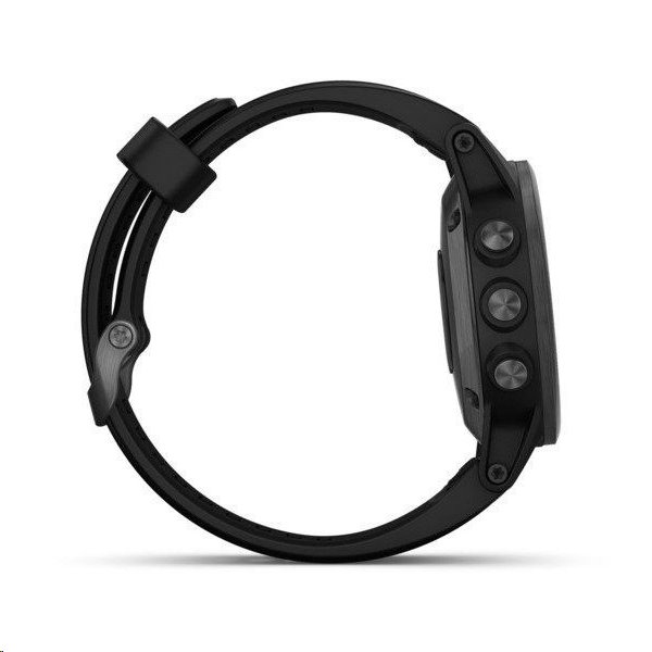 garmin fenix 5 plus sapphire edition black with black band