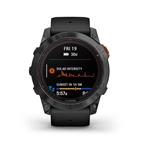 Garmin fenix7X PRO Solar Edition/ Gray / Black Band