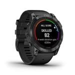 Garmin fenix7X PRO Solar Edition/ sivý / čierny remienok