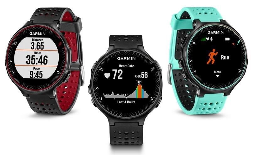 garmin forerunner 235 black & grey