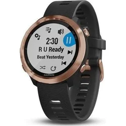 Garmin Forerunner 645 Music Optic, Rose Gold, Black band