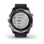 Garmin GPS Descent Mk2, nerezová oceľ s čiernym remienkom 010-02132-10