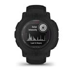 Garmin Instinct 2 Solar - taktická edícia, čierna