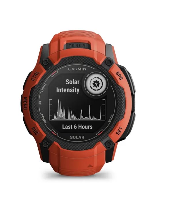 Garmin Instinct 2X Solar Flame Red
