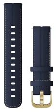 Garmin Remienok Quick Release 18, kožený, modrý, svetlo zlatá pracka 010-12932-08