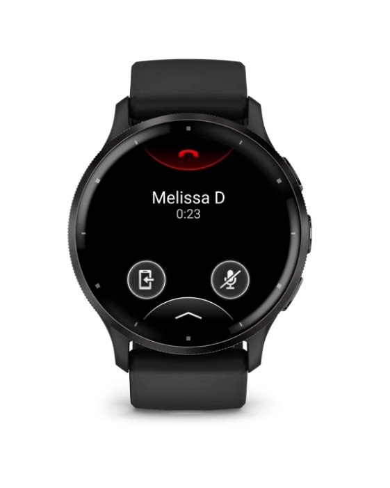 Garmin Venu 3, bridlicová/čierna, silikónový remienok