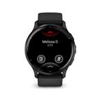 Garmin Venu 3, Slate/Black, silikonový řemínek