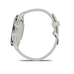 Garmin Venu 3S, Silver/Sage grey, Silicone band