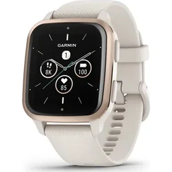 Garmin Venu Sq 2 Music, Peach Gold / Ivory