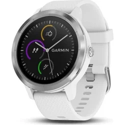 Garmin vívoactive3 Optic Silver, White band