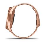 Garmin vivomove Luxe 18K RoseGold s rose gold milanese pásikom 010-02241-24