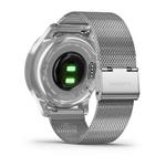 Garmin vivomove Luxe Silver so strieborným milanese pásikom 010-02241-23