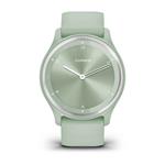 Garmin vívomove Sport,Silver/ Cool Mint, silikonový řemínek
