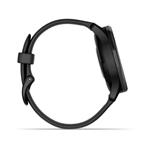 Garmin vivomove Trend, Nerezová luneta Slate, silikonový řemínek