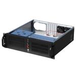 Gembird 19'' serverové šasi ATX 19''/3U, čierne