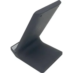 GEMBIRD Bezdrôtová nabíjačka QI, 10 W, so stojanom, čierna