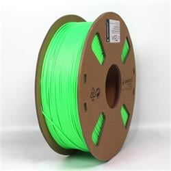 Gembird filament ABS 1.75mm 1kg, fluorescentní zelená