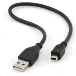 Gembird USB 2.0 A-Mini B (5pin) kábel 30cm