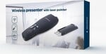 GEMBIRD WP-L-12 Bezdrôtový prezentér s laserovým ukazovadlom