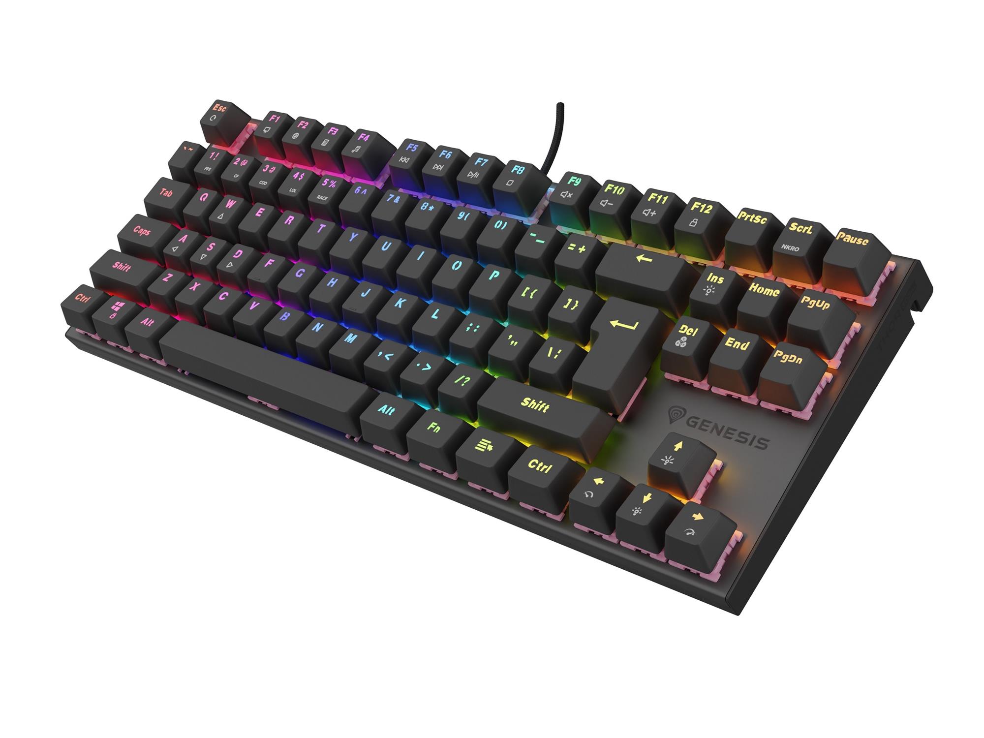 Genesis Thor 303 TKL, černá, US