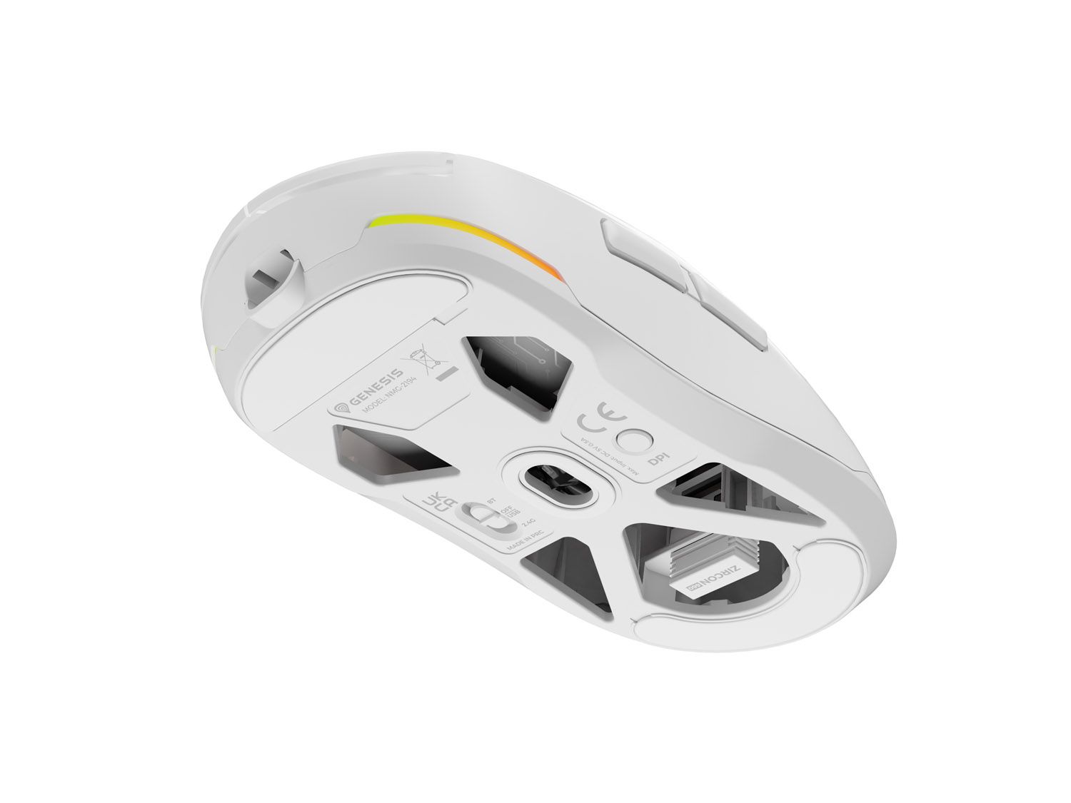 Genesis Zircon 660 PRO, biela