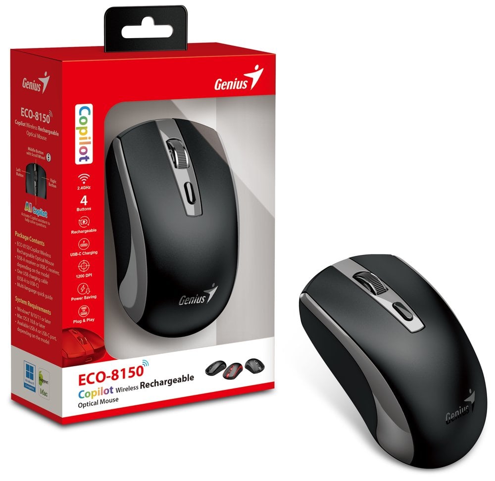 Genius ECO-8150 BlackGrey