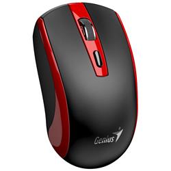 GENIUS ECO-8150 Red/ 1200 dpi/ bezdrátová/ dobíjecí/ Copilot/ 4tlačítková/ černočervená