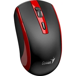 GENIUS ECO-8150 Red/ 1200 dpi/ bezdrôtový/ dobíjací/ Copilot/ 4 tlačidlá/ čierny/ červený