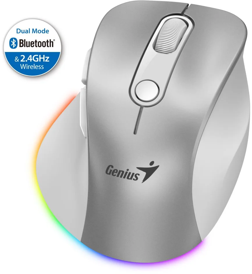 Genius Ergo 9000S Pro, strieborná