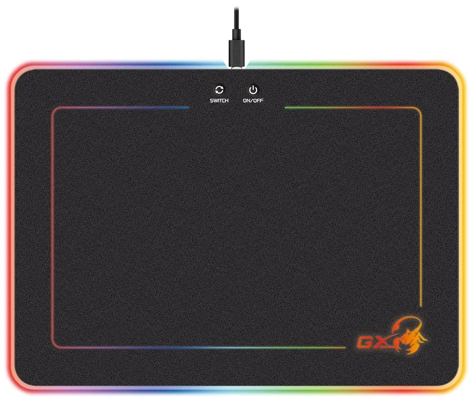 Genius GX Herná podložka pod myš GX-Pad 600H, RGB podsvietenie