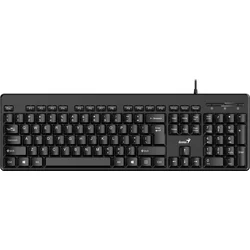 GENIUS KB-116/ Drátová/ USB/ černá/ CZ+SK layout