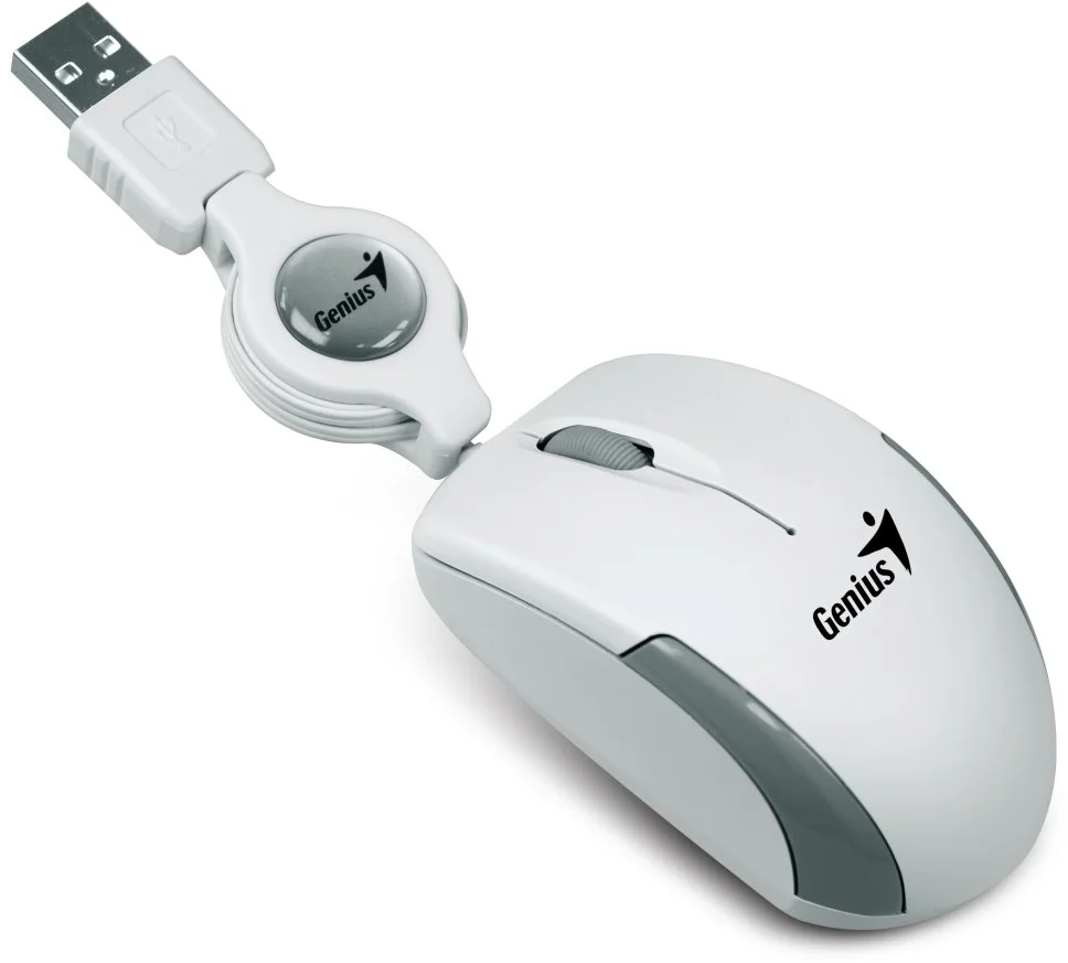 Genius Micro Traveler V2, biela