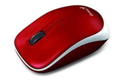 GENIUS myš Traveler 6000Z bezdrátová 1200 dpi Blue-eye senzor bílo-červená