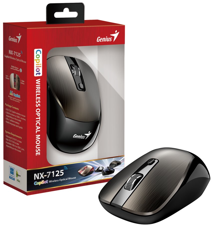 Genius NX-7125 Čokoláda