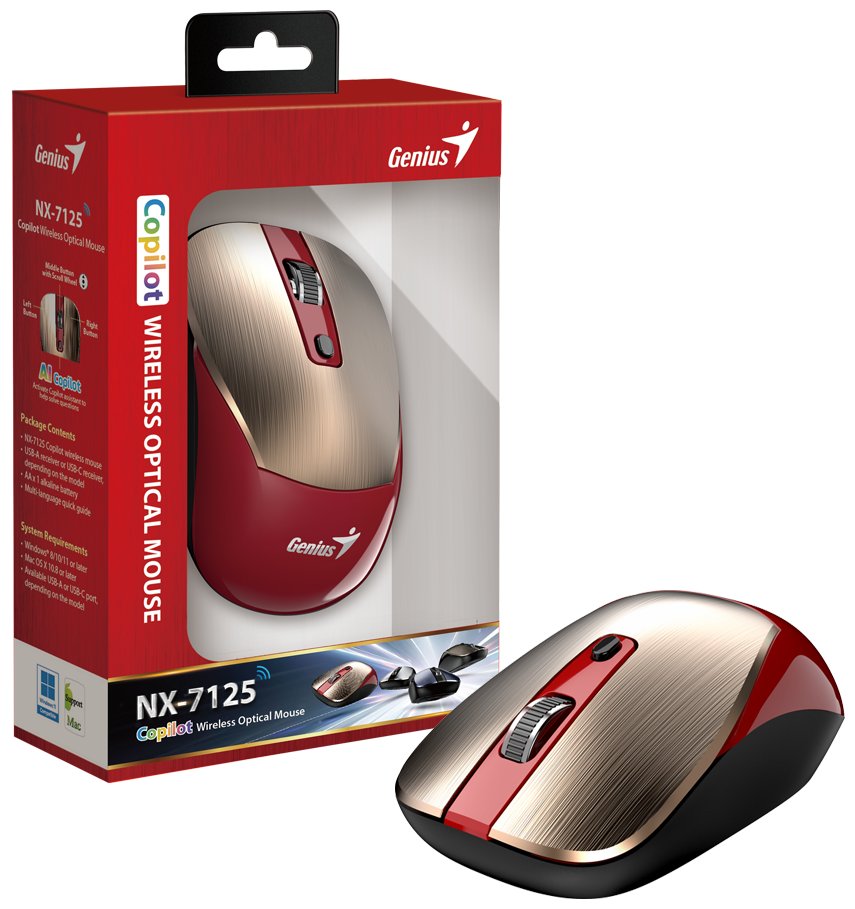 Genius NX-7125 GoldRed