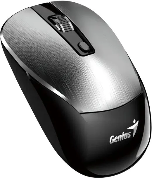 GENIUS NX-7125 Silver/ 1200 dpi/ bezdrôtový/ Copilot/ 4-tlačidlový/ strieborný