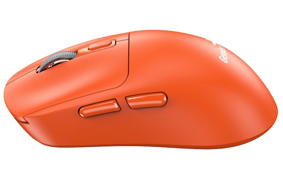 GENIUS NX-8260S BT Orange/ 2400 dpi/ bezdrôtová/ duálna technológia BT + 2,4 GHz/ tichá/ rýchle nabíjanie/ ultralahká/ Copilot/ oranžová
