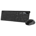 Genius set klávesnice a myši SlimStar 8230, černý, bezdrátový, CZ/SK