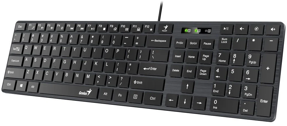 Genius Slimstar 126 černá