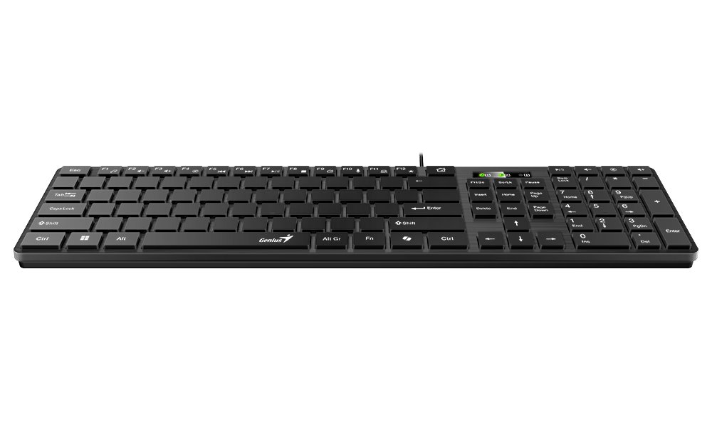 Genius Slimstar K500 Education, bez odtlačkov kľúčov