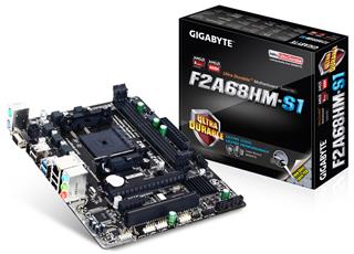 Gigabyte ga f2a68hm s1 какие процессоры поддерживает